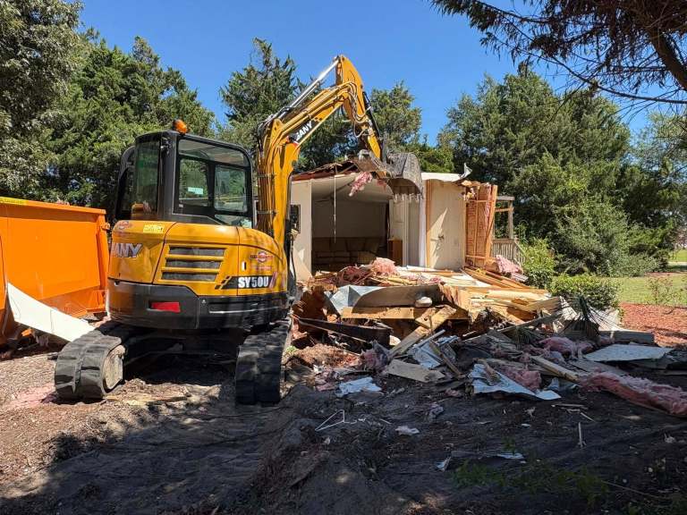 Demolition Mobile Home